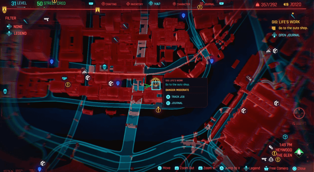 Cyberpunk 2077 Phantom Liberty - Skill Shard Location 17