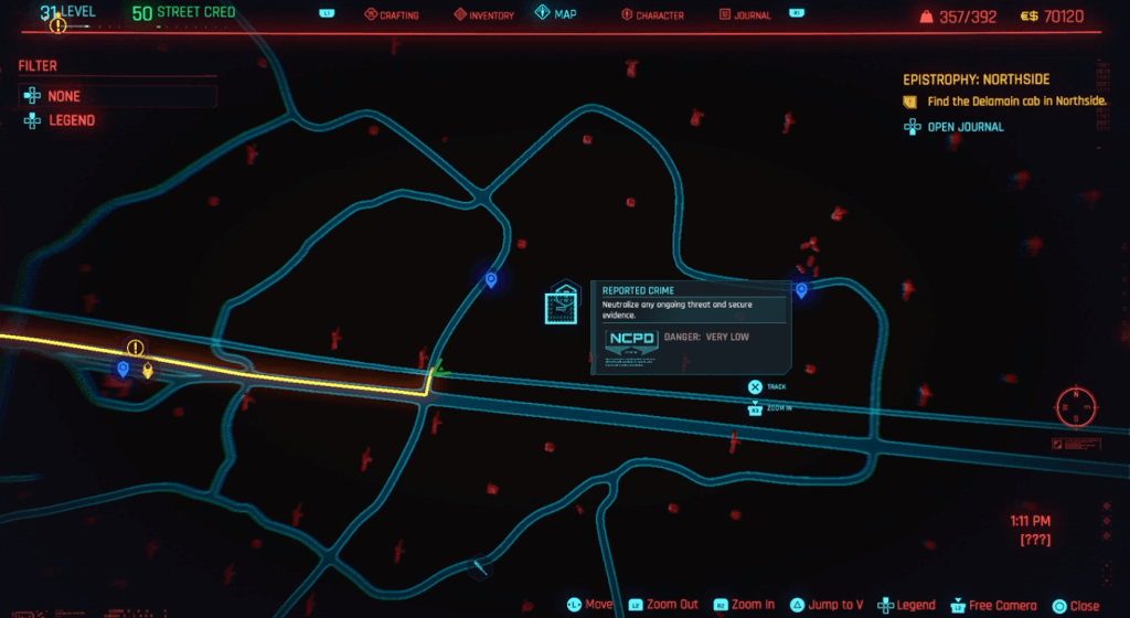 Cyberpunk 2077 Phantom Liberty - Skill Shard Location 18