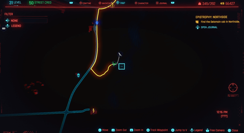 Cyberpunk 2077 Phantom Liberty - Skill Shard Location 20