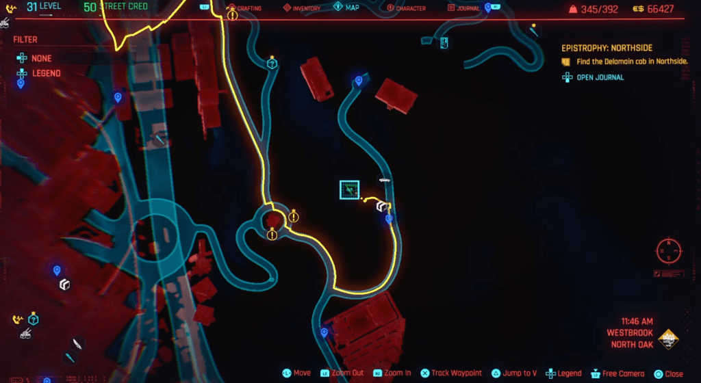 Cyberpunk 2077 Phantom Liberty - Skill Shard Location 21