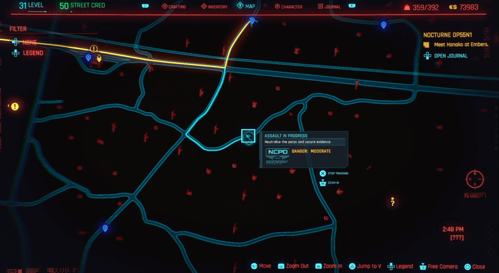 Cyberpunk 2077 Phantom Liberty - Skill Shard Location 23