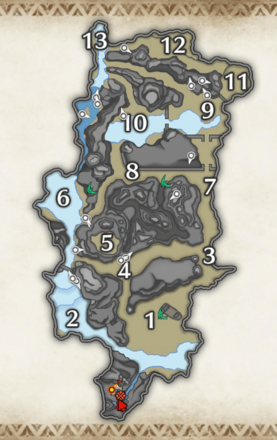 MH Rise - Trapbugs Shrine Ruins Location