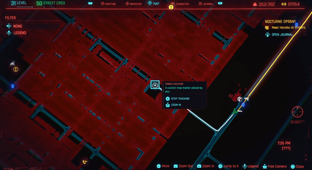 Cyberpunk 2077 Phantom Liberty - Skill Shard Location 30