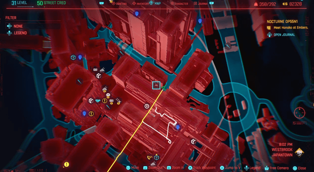 Cyberpunk 2077 Phantom Liberty - Skill Shard Location 31