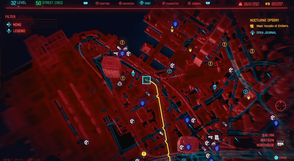 Cyberpunk 2077 Phantom Liberty - Skill Shard Location 33