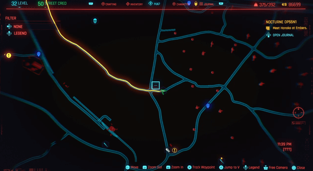 Cyberpunk 2077 Phantom Liberty - Skill Shard Location 34