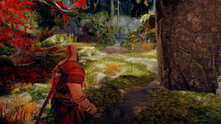 GoW Path to the Mountain - White-Petaled Flowers.png