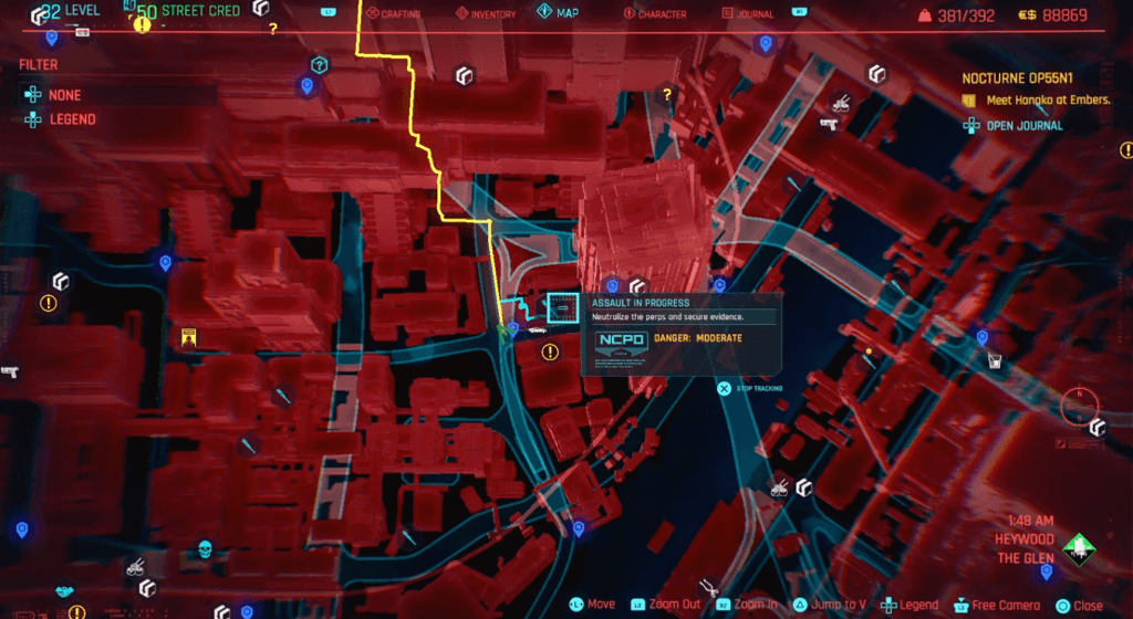 Cyberpunk 2077 Phantom Liberty - Skill Shard Location 39