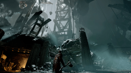 GoW Inside the Cave - Ascend the Cave Shaft.png