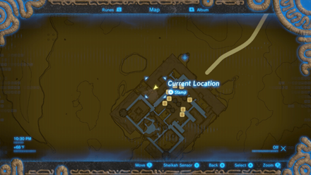 BotW - Rotana Map Location