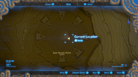 BotW - Red Apostrophe Orb Map Location
