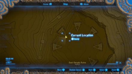 BotW - Orange Up Arrow Orb Map Location