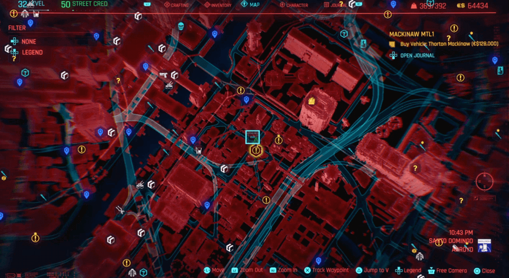 Cyberpunk 2077 Phantom Liberty - Skill Shard Location 40