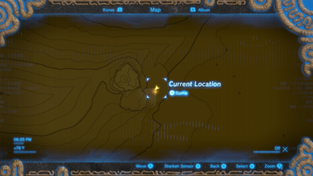 BotW - Pokki Map Location