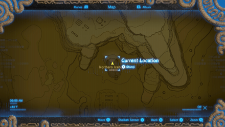 BotW - Northern Icehouse Location