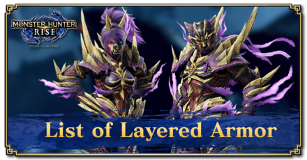 Download List Of Layered Armor Transmog And How To Unlock Monster Hunter Rise Mhr Mh Rise Game8