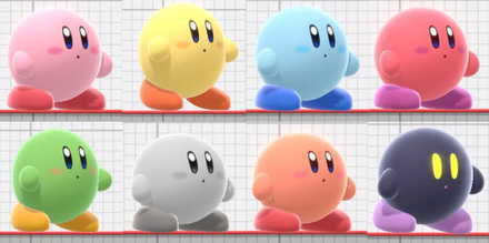 Kirby Alternate Costumes