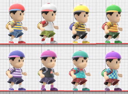 Ness Ssbb Moves