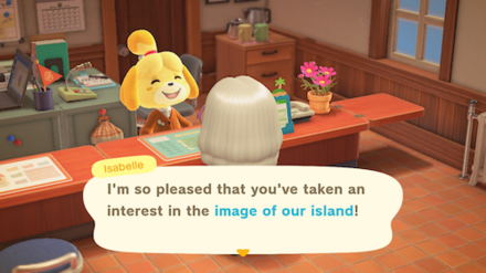 ACNH - Isabelle Gives Island Rating advice