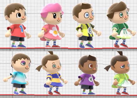 Villager Alternate Costumes