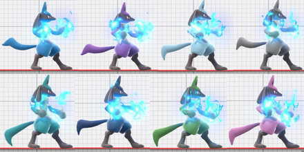 ssbb lucario white