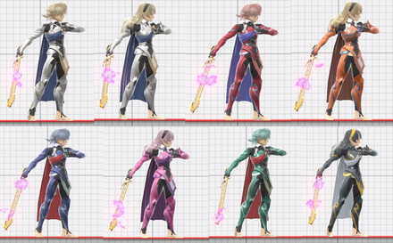Corrin Alternate Costumes