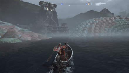 GoW - Heading to Forgotten Caverns