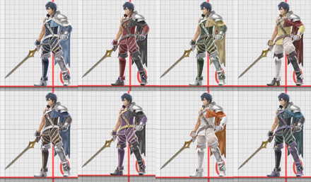 Chrom Alternate Costumes