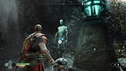 GoW - Forgotten Caverns Lake Spirit