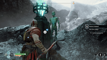 GoW - Cliffs of the Raven Lake Spirit