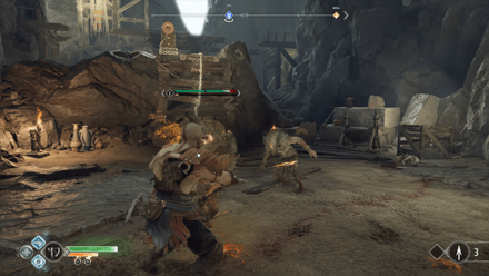 GoW - Second Hand Soul Sealed Door Enemies