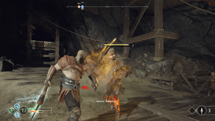 GoW - Zip Line Enemies