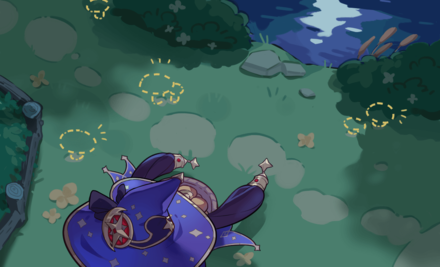 Genshin - Slime Paradise Gallery - Mona