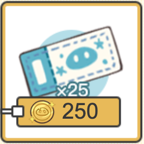 Genshin - Paradise Tickets x25