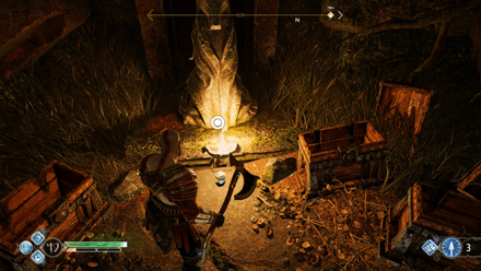 GoW - Third Room Entry Stone