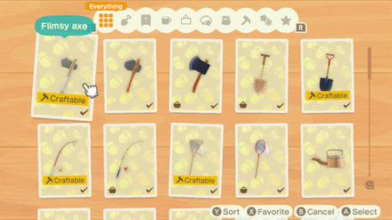 ACNH - DIY Recipes App