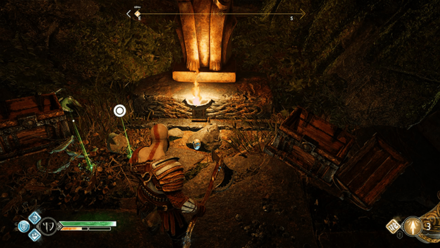 GoW - Fourth Room Entry Stone