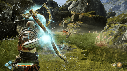 GoW - Hammer Fall Draugr and Wolves