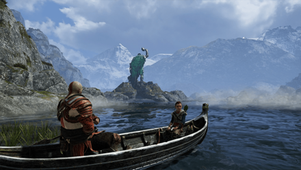 GoW - Heading towards the Statue of Thor