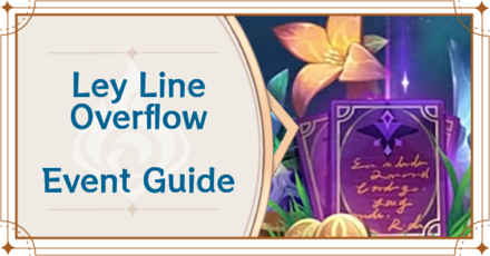 Genshin Impact - Ley Line Overflow 4.5 Rerun Event Guide