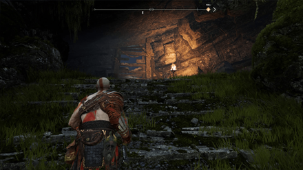 GoW - Veithurgard Tall Pillar Stairs