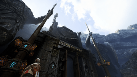 GoW - Veithurgard Enter the Castle