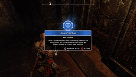 GoW - Veithurgard Horn of Heimdall