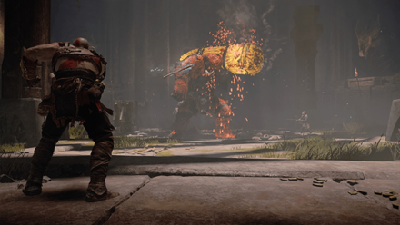 GoW - Battling Daudi Hamarr