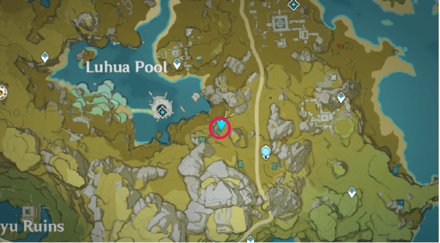 Genshin Impact - Map Location of Zhongyuan Chop Suey from Mr. Zhu