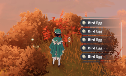 Genshin Impact - Location of Teyvat Fried Eggs Bird Eggs