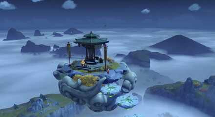 Genshin Impact - Location of Adeptus Temptation Recipe in Qingyun Peak