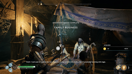 GoW - Family Business Favor Walkthrough