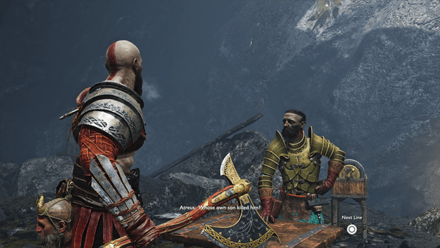 GoW - Talk to Sindri