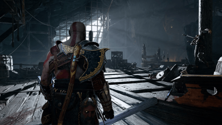 GoW - Family Business Favor Reaver Ship Cutscene